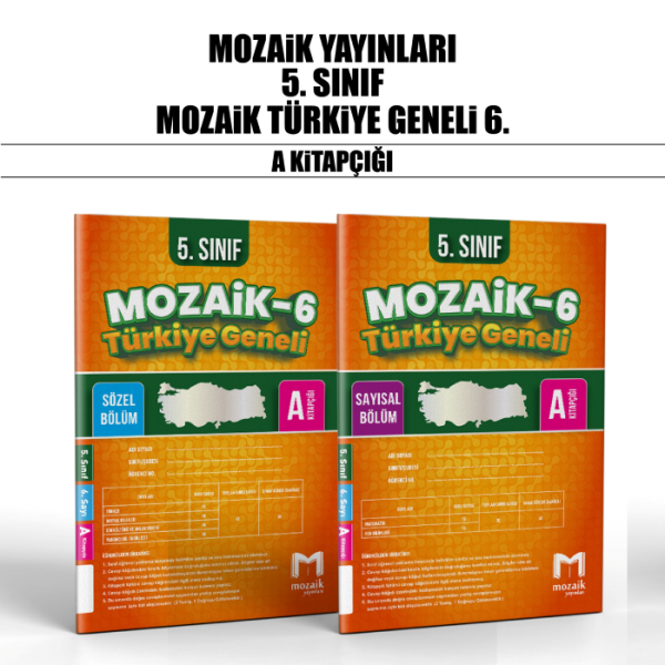 MOZAİK 05.SINIF TÜRKİYE GENELİ SAY/SÖZ 6-A -25-26